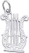 Jewelry : Lyre Charm by Rembrandt Charms