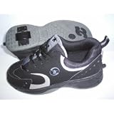 Air Sport Roller Skate Retractable Sneaker Shoes Black / Grey