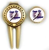 Tampa Bay Lightning Hat Clip and Divot Tool Combo