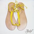 Bridget Sandals of Jamaica - Kay - Yellow