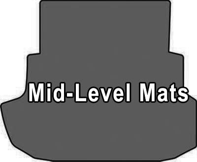 2010-2011 Ford Mustang All Other Models Mid-level Standard Trunk Mat Mid-Level Cruiser Mat Color: Dk Brown