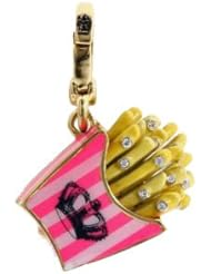 Juicy Couture - Fast Food French Fries - Gold Plated Charm