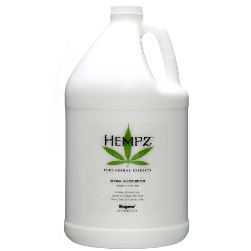 NEW Hempz Hemp Natural Tanning Moisturizer Lotion Gallon 128 oz FREE