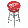 NHL Detroit Redwings Padded Bar Stool - Game Room Products > Pub Stools > NHL - Hockey