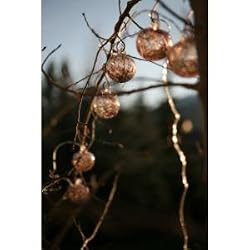 Allsop 29848 Aurora Glow Outdoor String Lights, Purple Anemone