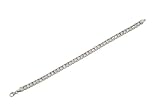 Image of 9ct White Gold Cubic Zirconia Ladies Bracelet