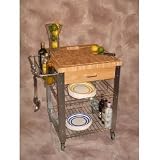 The Chop and Drop Kitchen Work Station (Natural) (35H x 24W x 24D)