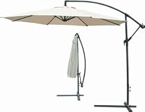 Garden Parasol 3mtre Cream