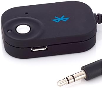 Rebelite Bluetooth Music Adapter Mini Portable Wireless w/ Built-In Mic, Echo & Noise Reduction, Auto Connect, & Easy Setup for iPhone, Android, mp3 Players, Tablets, & Any Bluetooth Device