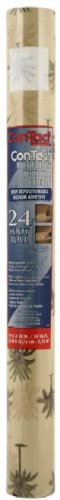 Con-Tact 24F-C9D18-06 18-Inch by 24-Foot Roll of Multipurpose Adhesive Liner, Tropical Palm