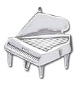 Piano Solid Sterling Silver Charm
