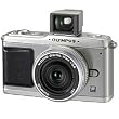 Olympus PEN E-P1 12.3 MP Micro Four Thirds Interchangeable Lens Digital Camera with 17mm f/2.8 Lens and Viewfinder (Silver)