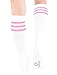 Knee High Socks | Tube Socks with Stripes | Athletic, Warm, + More| Made in USA