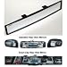 Tools & Hardware : Smart-Clip Wide Rear View Mirror (Black) (2.75" H x 15" W x 1" D)