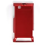 Premium Red Rubberized Hard Crystal Snap-on Case for Motorola DEVOUR A555 A ....