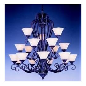 Maxim Lighting 2759SVCR - Canyon Rim 18 Light Chandelier - 2759SVCR by Maxim Lighting