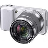 Sony Alpha NEX-3 Interchangeable Lens Digital Camera w/18-55mm Lens (Silver ....