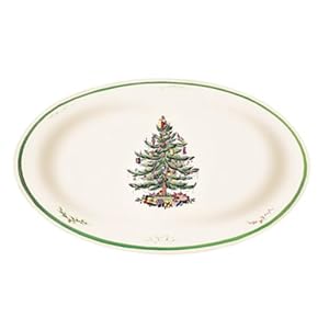 Spode Christmas Tree Oval Dish