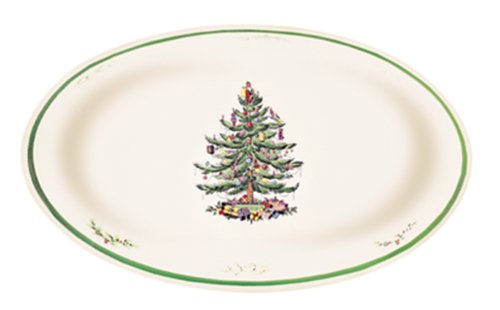 Best Cheap Spode Christmas Tree Oval Dish