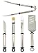 Mr. Bar-B-Q 5-Piece Stainless Handle Barbeque Tool Set