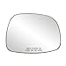 Passenger Side Non-heated Mirror Glass w/backing plate, Buick Rendezvous, 6 11/16