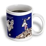 Londons Times Funny Music Cartoons - Michael Jackson Collectible, Real Moonwalk - Mugs