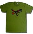 THE BLOOD BROTHERS - Bird Tail - Green T-shirt