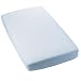 Secure-Fitting Baby Blue Crib Sheet - Set of 2