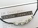 IM Designs Acronym Necklace- Black Cord