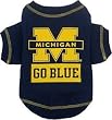 NCAA The University of Michigan Pet T-Shirt, Medium