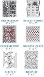 Artool – Kustom FX Airbrush Templates by Craig Fraser – Complete Set of All 6!