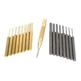 Buy 18-piece Brass and Carbon Steel Pin Punch Set W ctr Punch by Cal