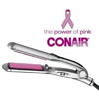 Conair 1 5/8 Plates CS25LCS Ceramic Ultra Slim Straightener Pink