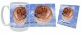 Pomeranian Mug and Coaster Combo