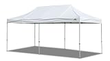 Caravan Canopy 10 by 20 Classic Basic Kit, 600D, White