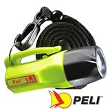 Produkt-Bild: L1 1930 LED Taschenlampe Flashlight mit Schlaufe, inkl. 4x LR44 Alkaline Knopfzellen, Gelb