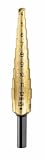 Irwin 16101 Unibit1MT Titanium Nitrate Coated 4-Millimeter to 12-Millimeter by 1/4-Inch Shank Step Drill Bit