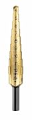Amazon.com: Irwin 16101 Unibit1MT Titanium Nitrate Coated 4-Millimeter to 12-Millimeter by 1/4-Inch Shank Step Drill Bit: Home Improvement