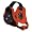 Black/Orange/Black