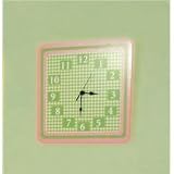 Pink and Sage Patchwork - Patchwork Clock