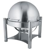 Review Image Imports  / Chafing Dishes | Round Roll Top Chafing Dish