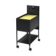 File, Economy, F/Letter Folders, 13 1/2"x17 1/2"x28", Black (LLR60176) Category: File Carts