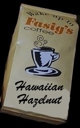 Decaf. Hawaiian Hazelnut Flavored Coffee 12 oz. Whole Bean