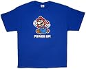 NINTENDO MARIO POWER UP T SHIRT Licensed