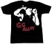 GG ALLIN - Live - Black T-shirt