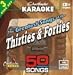 Chartbuster Karaoke: Greatest Songs of the Thirties and Forties [US-Import]