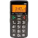 Snapfon "ez ONE" Cell phone for Seniors w/ big buttons, Loud speaking keypad, so easy to see and use