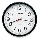 Lorell Products - Wall Clock, 13-1/4