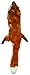 Ethical Pet Plush Skinneeez Fox 14-Inch Stuffingless Dog and cat squeaking Toy