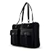 Women's London Handbag in Black Microfiber